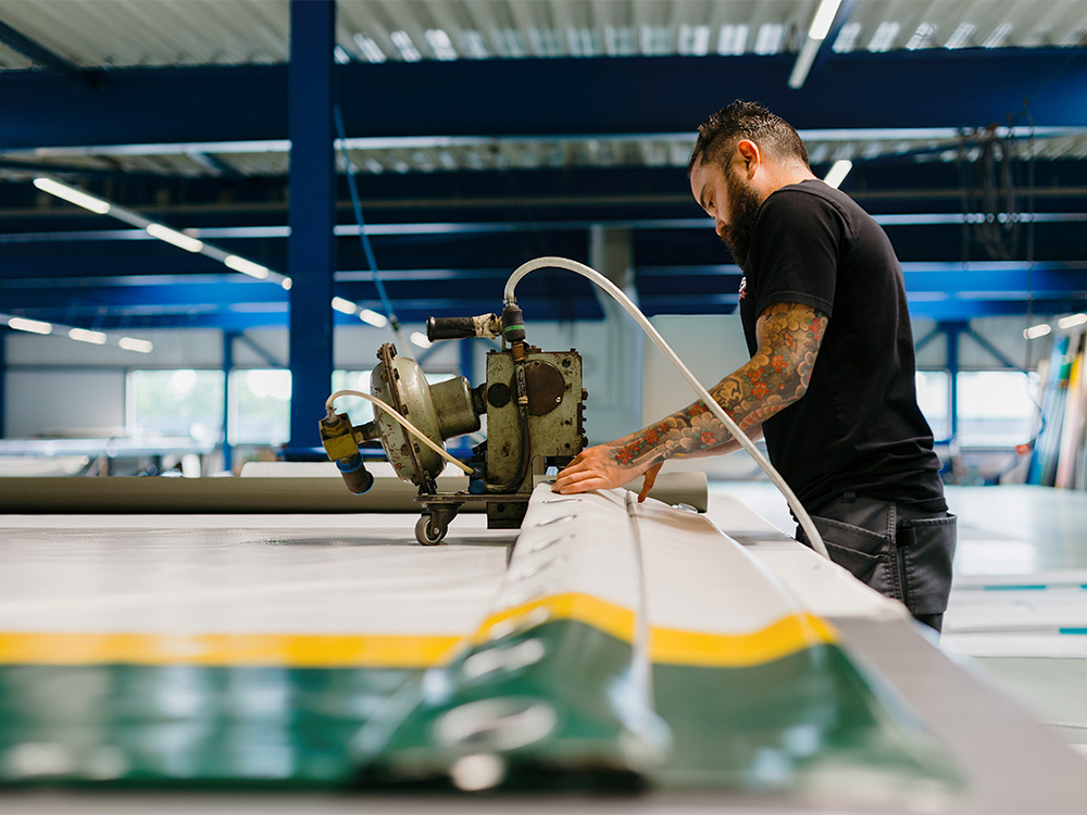 Van fabriek tot bouwplaats